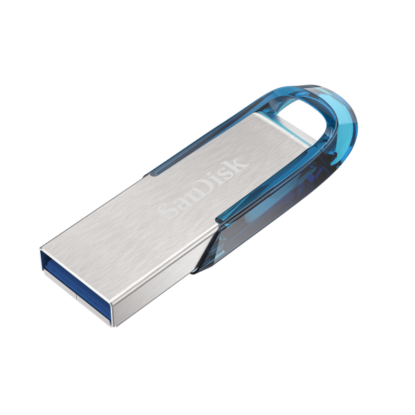 SANDISK Ultra Flair USB 3.0 32GB - NEW Tropical Blue Color