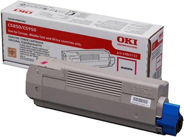 OKI C5850/5950 ORIGINAL TONER MAGENTA