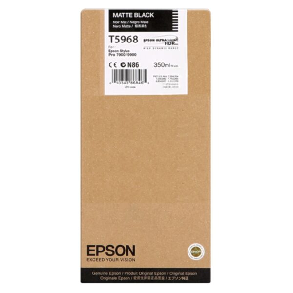 EPSON PRO T5968 ORIGINAL MATTE BLACK