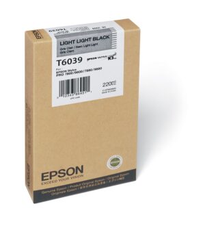 EPSON T6039 ORIGINAL LIGHT LIGHT BLACK
