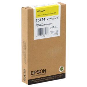 EPSON T6124 ORIGINAL YELLOW INK