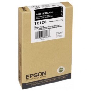 EPSON T6128 ORIGINAL MATTE BLACK