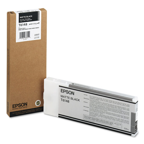 EPSON T614800 ORIGINAL MATTE BLACK INK 220ML