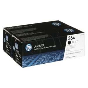 HP CB436AD ORIGINAL TONER BLACK TWIN PACK