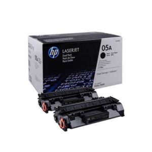 HP CE505D ORIGINAL TONER BLACK TWIN PACK
