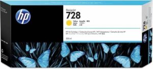 HP 728XL ORIGINAL YELLOW INK 130ml