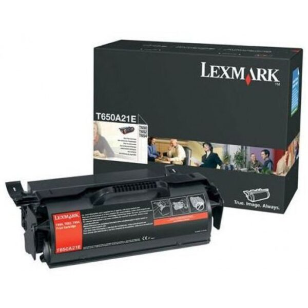 LEXMARK T650 L/Y ORIGINAL TONER BLACK