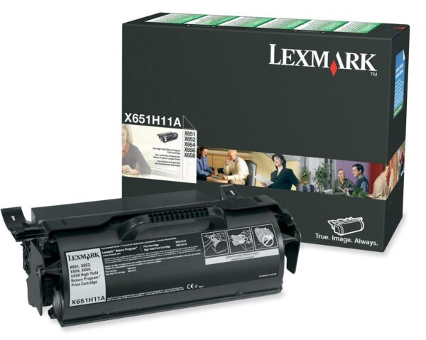 LEXMARK X651 H/Y TONER BLACK