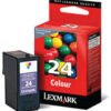 LEXMARK 24 ORIGINAL COLOUR INK