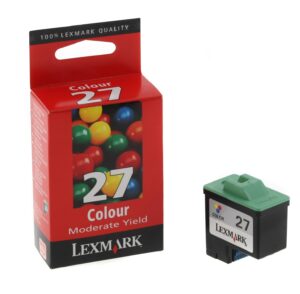 LEXMARK 27 ORIGINAL COLOUR INK