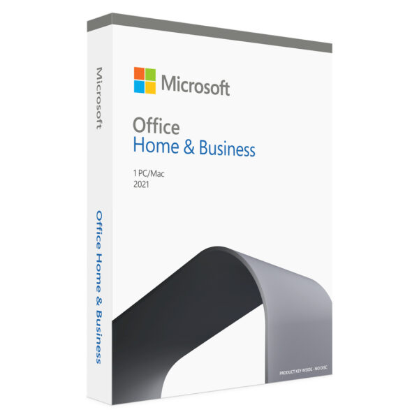 MICROSOFT OFFICE HOME AND BUSINESS 2021 ENGLISH MEDIALESS