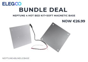 NEPTUNE 4 ELEGOO SOFT MAGNETIC BASE AND HOT BED KIT BUNDLE