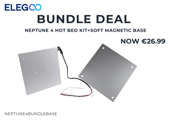 NEPTUNE 4 ELEGOO SOFT MAGNETIC BASE AND HOT BED KIT BUNDLE