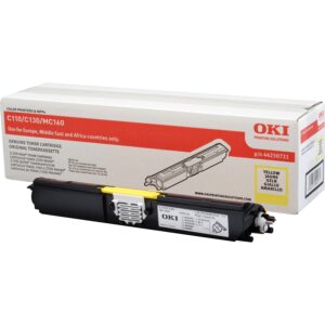 OKI C110/C130/MC160 ORIGINAL YELLOW TONER