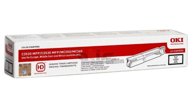 OKI C3520 ORIGINAL TONER BLACK