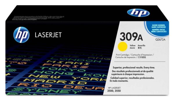 HP Q2672A ORIGINAL TONER YELLOW