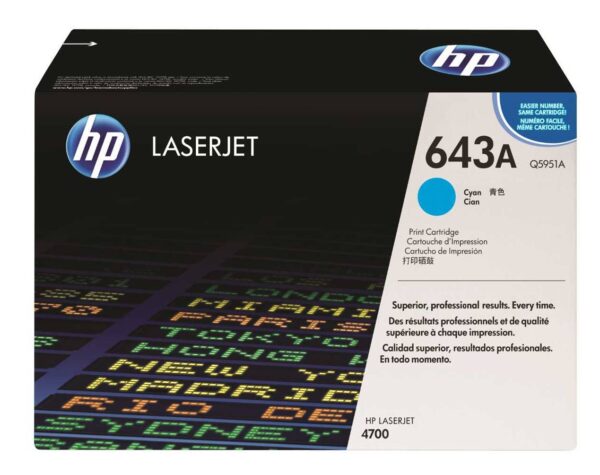 HP Q5951A ORIGINAL TONER CYAN