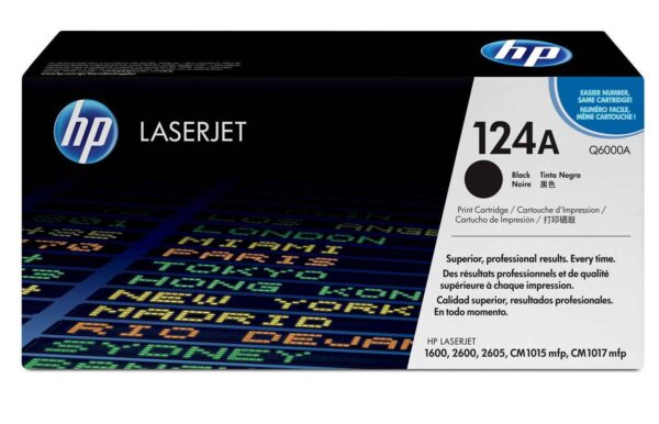 HP Q6000A ORIGINAL TONER BLACK