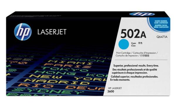 HP Q6471A ORIGINAL TONER CYAN