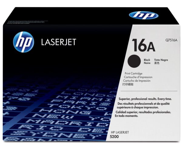 HP Q7516A ORIGINAL TONER BLACK