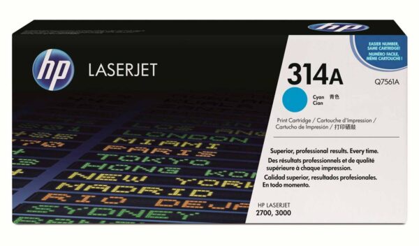 HP Q7561A ORIGINAL TONER CYAN