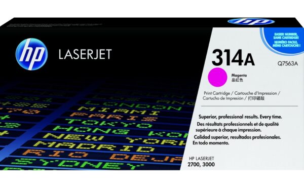 HP Q7563A ORIGINAL TONER MAGENTA