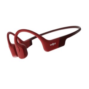 SHOKZ OPEN RUN WIRELESS BONE CONDUCTION HEADPHONE RED