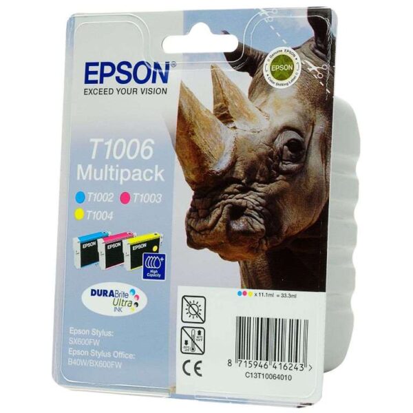 EPSON T1006 ORIGINAL INK MULTIPACK 3 CMY