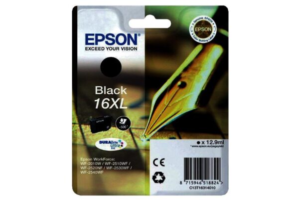EPSON T1631 16XL ORIGINAL BLACK INK