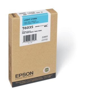 EPSON T6035 ORIGINAL LIGHT-CYAN INK