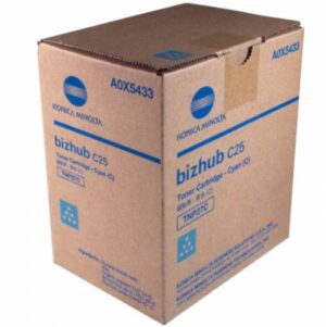 KONICA MINOLTA TNP-27C ORIGINAL TONER CYAN BIZHUB C25