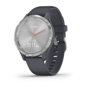 GARMIN VIVOMOVE 3S SPORT SILVER BLUE-SILICONE