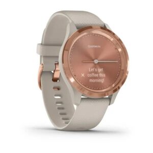GARMIN VIVOMOVE 3S SPORT ROSE GOLD STAINLESS STEEL
