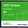 WESTERN DIGITAL SSD 480GB 3D HDD GREEN