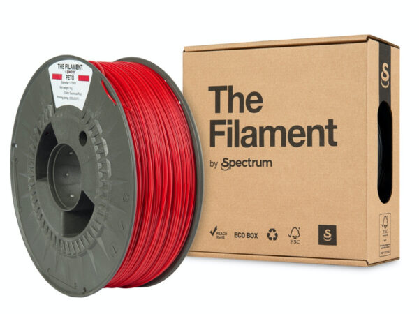 PETG TECHNICAL RED The Filament 1.75mm 1KG
