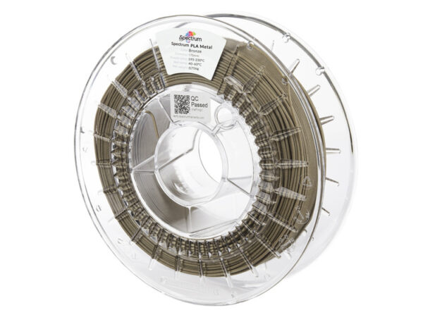 PLA METAL BRONZE SPECTRUM FILAMENT 1.75mm 0.75 KG