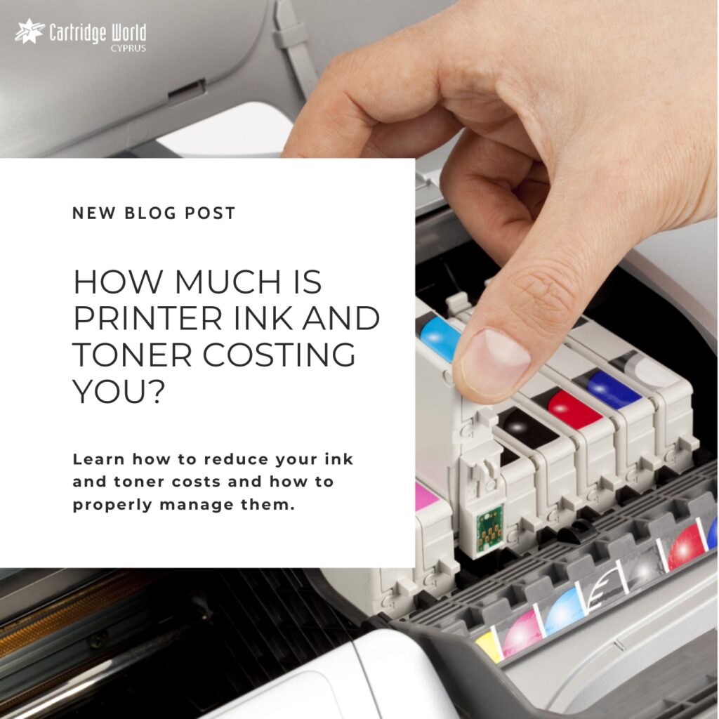 How Much Is Printer Ink And Toner Costing You?