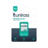Uniross Alkaline PP3 9V Power Plus Battery (1pc)