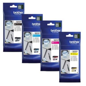 BROTHER LC 3237 ORIGINAL SET OF 4 INKS