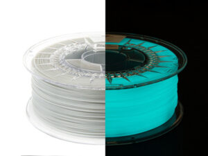 PLA GLOW in the DARK BLUE SPECTRUM FILAMENT 1.75mm 1KG