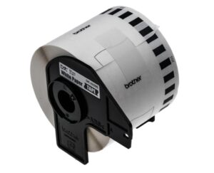 BROTHER White Continuous Paper Tape 62mm x 30.48m